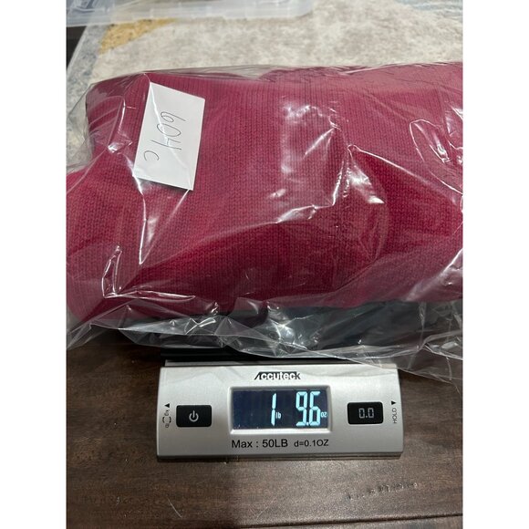 Sonoma Life Style Full Zip Cardigan Sweater Red Plus Sz 2X Snowflakes Holiday - Picture 10 of 10